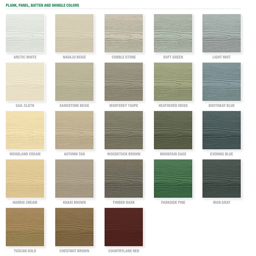 Hardie Colors